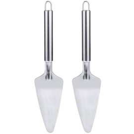 Servidores de Pastel de Acero Inoxidable, Cuchillo de Pastel de Servidor Triangular Cortador Profesional para Postre Pasteles Queso Pizza Más