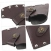 Levemolo Leather Axe Sheath Camp Axe Head Protector Easy Snap