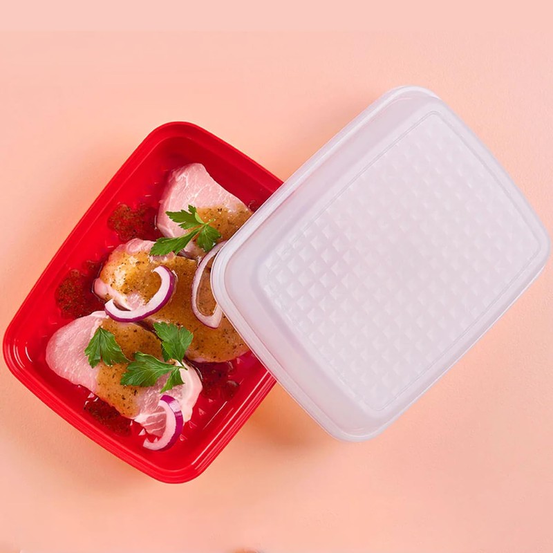 Tupperware Season-Serve Marinating Container, Dishwasher Safe and BPA Free Container