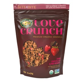 Love Crunch Love Crunch Organic Dark Chocolate and Red Berries Granola, Non-GMO, Fair Trade, by Nature's Path, 11.5 Ounce(Pack of 1)