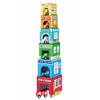 Lelin Toys L10339 Stacking Cube with 6 Vehicles