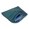 Gryphen Hoxton Slim Leather Credit Card Holder Wallet (Teal)