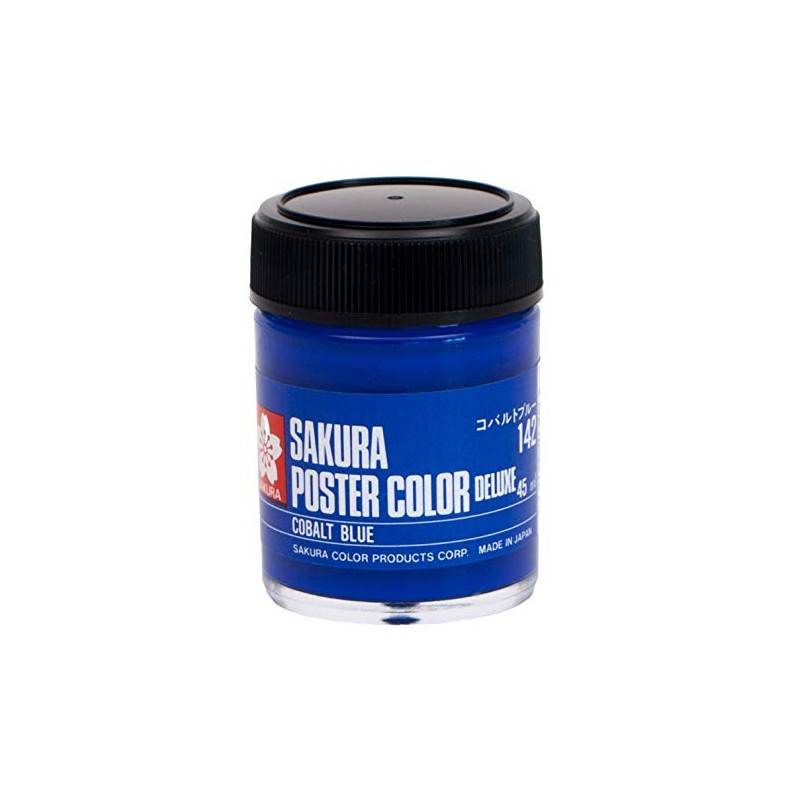 Sakura Crepas Paint Poster Color DX 45ml Cobalt Blue PWD45ML#142