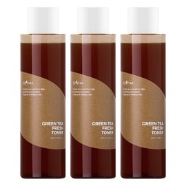Isntree Green Tea Fresh Toner, 200ml, 3 pieces / 이즈앤트리 그린티 프레쉬 토너, 200ml, 3개
