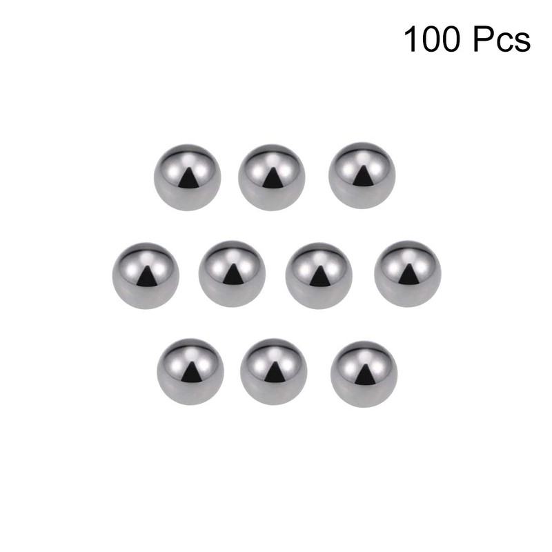 sourcing map Bearing Balls Carbon Steel Precision Balls 8 mm