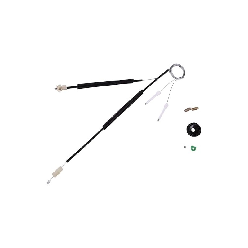 EDK Window Regulator Repair Kit Compatible with Volvo C70 Cabrio