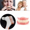 Chargenyang 3 Pack Denture Cleaning Brush Set Hard Denture Toothbrush