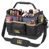 CLC Work Gear PB1580 15" Molded Base Open-Top Toolbox, Black