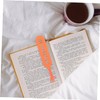 DOITOOL 4Pcs Hand Shaped Plastic Bookmarks Cute Adorable Finger Bookmarks