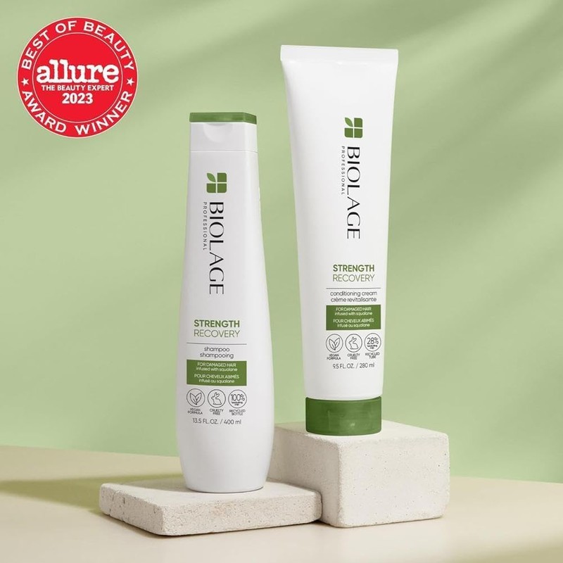 Biolage Strength Recovery Shampoo Reparador de Cabello Dañado 400 ml