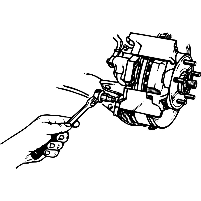 Lisle 12550 Brake Caliper Bit Set