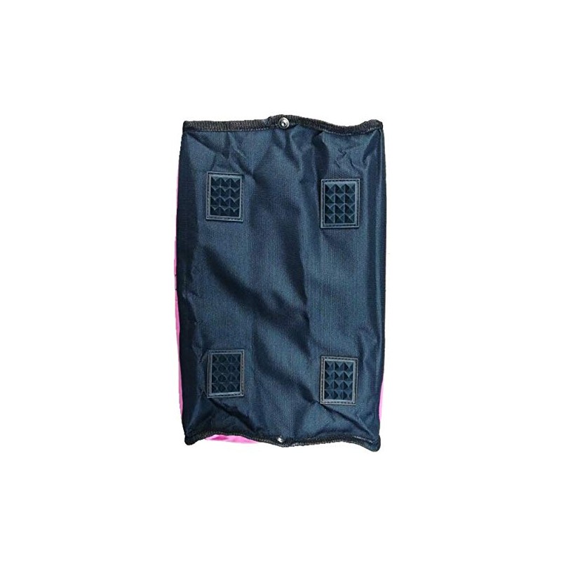 Pink Tote Bag Multi-Purpose Collapsible Wide Mouth Tool Box Organizer