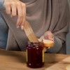 3 Pack Wooden Spurtle Blender Spatula Set for Sourdough Mixing,