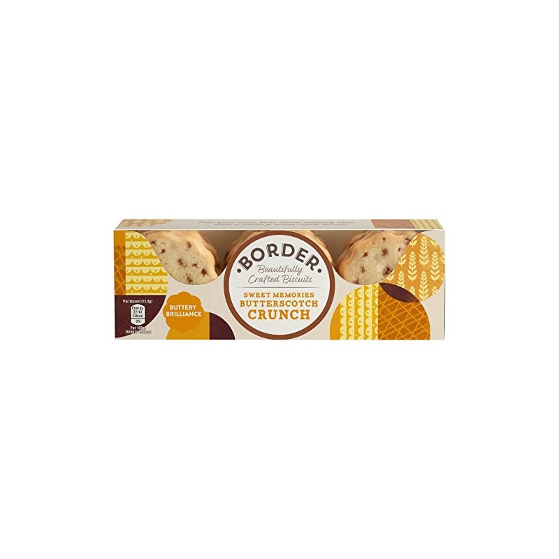 Border Sweet Memories Butterscotch Biscuits 135g