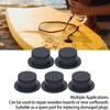 5pcs Surf Leash Plug Replacement Round Board Cup Plug for