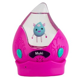 Aqua Pets Muki – Cute, Playful Interactive Floating Water Pet with Lights, Sounds & 3 Games – Collectible Toy for Kids Ages 6+