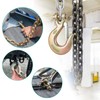 3/8" Clevis Slip Hook with Safety Latch, 4 Pack Heavy