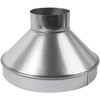 10" to 4" Inch Galvanized Steel Round Duct Reducer -