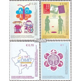 kosovo 64-67 (complete.issue.) unmounted mint/never hinged ** MNH 2007 Rights Handicapped People (Stamps for collectors) Health