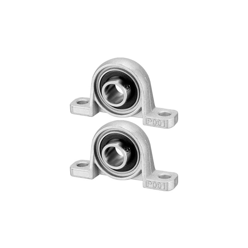 HOOWDAMY 2pcs KP001 12mm Inner Diameter Bore Bracket Pillow Block
