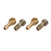 2 Set M12x1.25mm to 3/8in Turbo Water Banjo Bolt Good