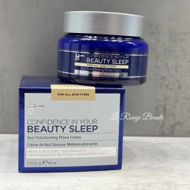 IT Cosmetics Confidence in Your Beauty Sleep Night Cream 2 oz / 60 ml – New