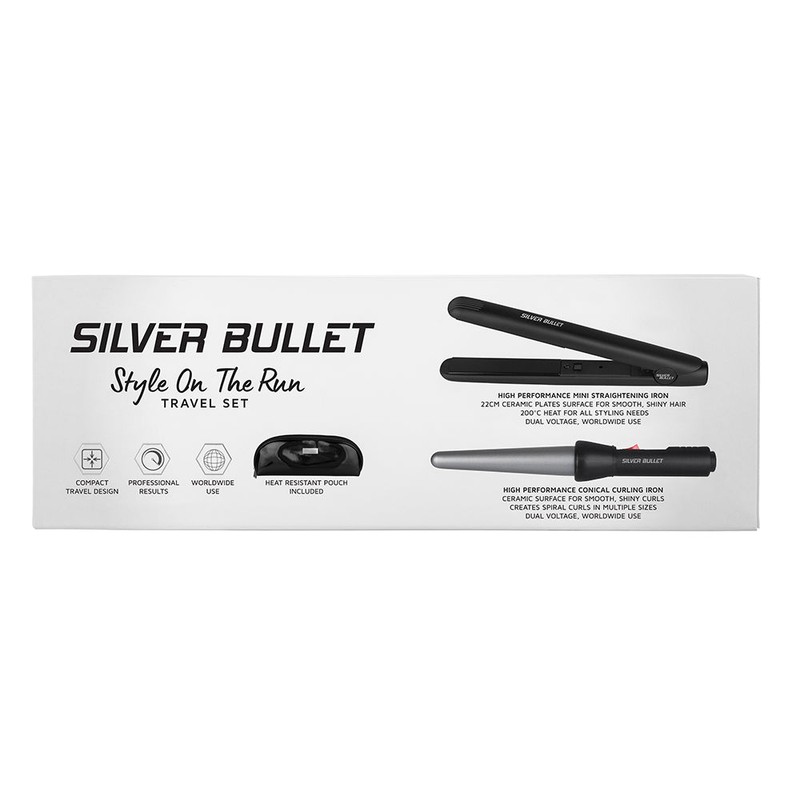 Silver Bullet Style on the Run - Mini Straightener &