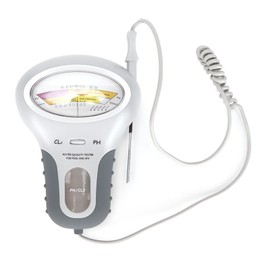 Wasserqualitätsmesser PH -Tester Großer Bildschirm Tragbarer Wasseranalysator mit Sonde für Swimmingpool -Spa