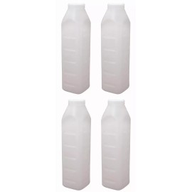 Advance E-Z Nurse 999 3 Quart Screw Top  Calf & Livestock Nursing Bottles - Pack of 4