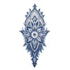 Jagua Tattoo Tattoo Stickers, 2 Weeks Disappearing Henna Tattoo Real