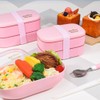 Petit Fleur 03021 Plastic Chopsticks & Case, Pink, 7.1 inches