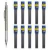 QOCUILC 120pcs Pencil Leads 0.7mm Pencil Leads with 1 Automatic