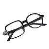 Harugio Date Glasses, Asymmetric, Unique, Asymmetric Frame, Stylish, Black