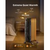 PELONIS Radiator Heater for Large Space, Electric Oil Filled Radiator,