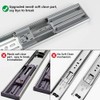 LONTAN Soft Close Drawer Slides 20 Inch Heavy Duty Ball