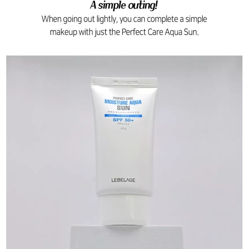 Bidameun Bloqueador Solar Coreano_ 3 En 1_ Aqua_ Perfecto_ Spf50+