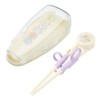 Skater ADXT1S-A Children's Training Chopsticks, 5.5 inches (14 cm), Sumikko