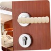 Housoutil 8pcs Safety Door Handle Cover Childproof Knob Protector Non-
