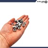 M8 Nyloc Steel Nuts, 8mm Self Locking Nuts with Nylon