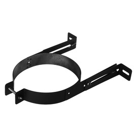 Laroal Chimney Pipe Bracket Flue Liner Clamp Wall Support Fireplace Fixing Stove Pipe Hanger Chimney Pipe Holder(Diameter 15cm)