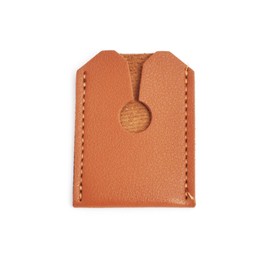 NOVERBEASTE OMLYER Durable and Double Edge Faux Leather Razor Head Sleeve, Protective Sheath Case (Brown)