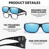 VIEWBETTER Polarized Fit Over Glasses Sunglasses for Men UV Protection