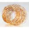 Lunartec String Light: Solar Copper Wire Fairy Lights, 300 Warm