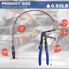 WORKPRO 27" Flexible Hose Clamp Plier Spring Plier Automotive Clamp