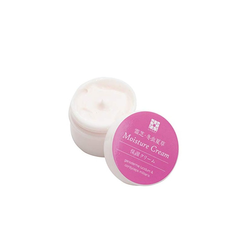 Reishi Cordyceps Moisture Cream, 1.8 oz (50 g), Cream, Face,