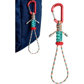Genérico Lanyard para Llaves Correa para Botella de Agua con Mosquetón Correa para Llavero,para Hombres Botella de Agua Deportes al Aire Libre Senderismo Trekking Escalada Camping Mochila