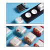 NingMengXYRHZB 3 Pcs Tea Tin Canister Mini Tea Storage Box