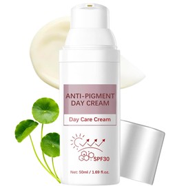 Anti-Pigment Day Cream SPF30,Face Sun Cream SPF 30 with Centella Asiatica, Pigmentation Removal Brightening Cream & Even Skin Tone SPF30, UVA/UVB Protection, Anti Aging Dark Spot Remover for Face,50ML