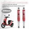 Minho Dual Rear Shock Absorbers with Adjustable Spring Preload in