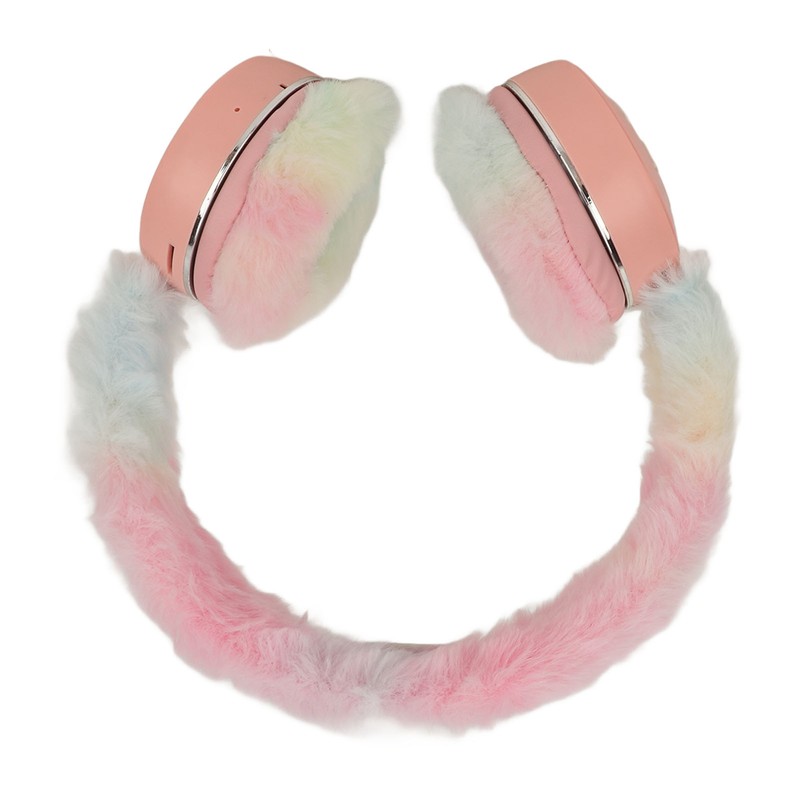 Bluetooth Headset Multifunctional Foldable Cartoon Innovative Plush Warm Earmuff Deep